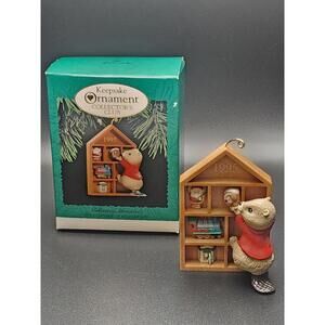 Vintage Christmas Hallmark 1995 Collecting Memories QXC4117 Collectors Club